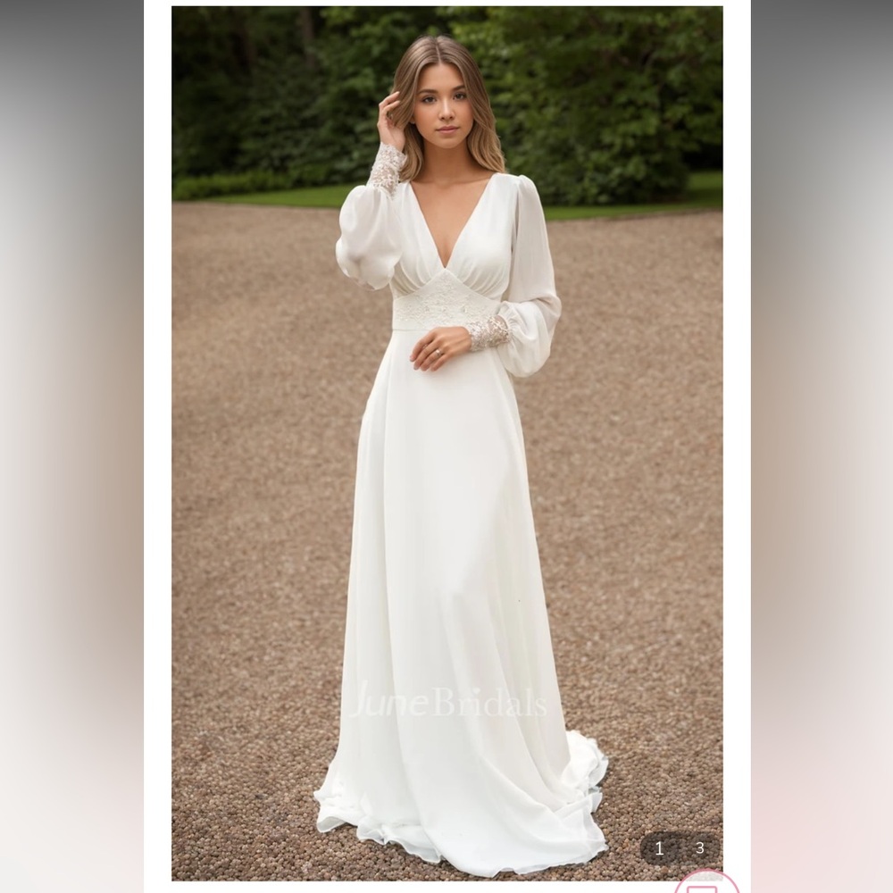 Long Sleeve White Dress